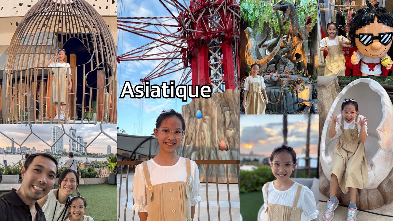 Ep410 Asiatique เดินเที่ยวเอเชียทีค ชมโซนใหม่จูราสสิคพาร์ค