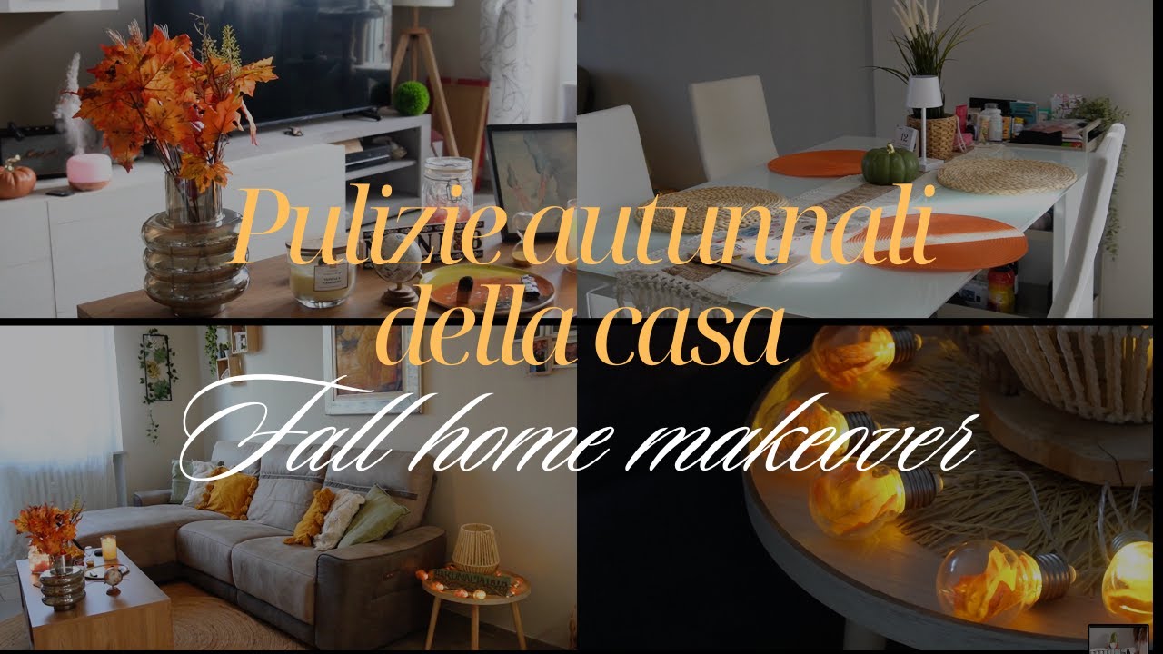 🍁Pulizie autunnali della casa- Fall Home MakeOver🍁  |DudasMakeUp