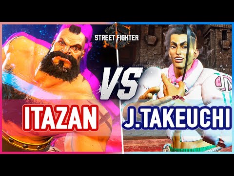 SF6 🔥 Itazan (Zangief) vs John Takeuchi (Jamie) 🔥 Street Fighter 6
