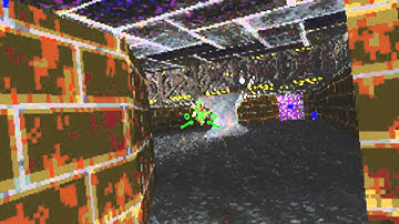 Descent Vignettes, level 5 - grated catwalk, insane diff., no death, full resc., cold, 115HP at exit