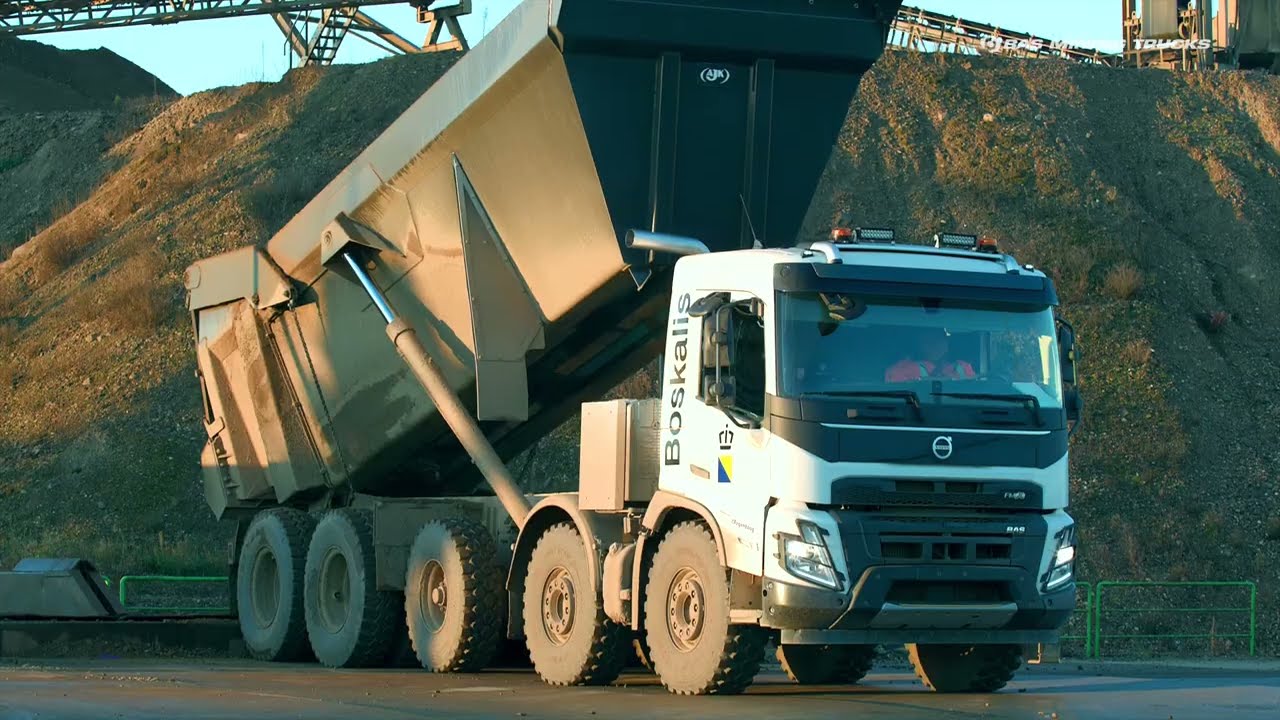 BAS Mining Trucks | 10x4 WIDESPREAD tipper