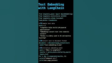 Text Embeddings Explained in 30 Seconds 🤯 ⚡ #Shorts