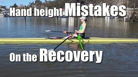 Hand height mistakes on the recovery