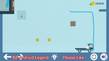 Brain physics map 1 level 162, 3 stars Android solution