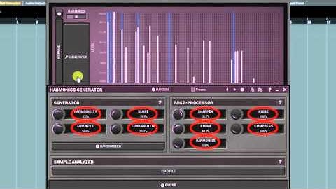 Oscillator tutorials #2 - Harmonics mode