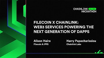 Filecoin x Chainlink: Web3 Services Powering the Next Generation of dApps