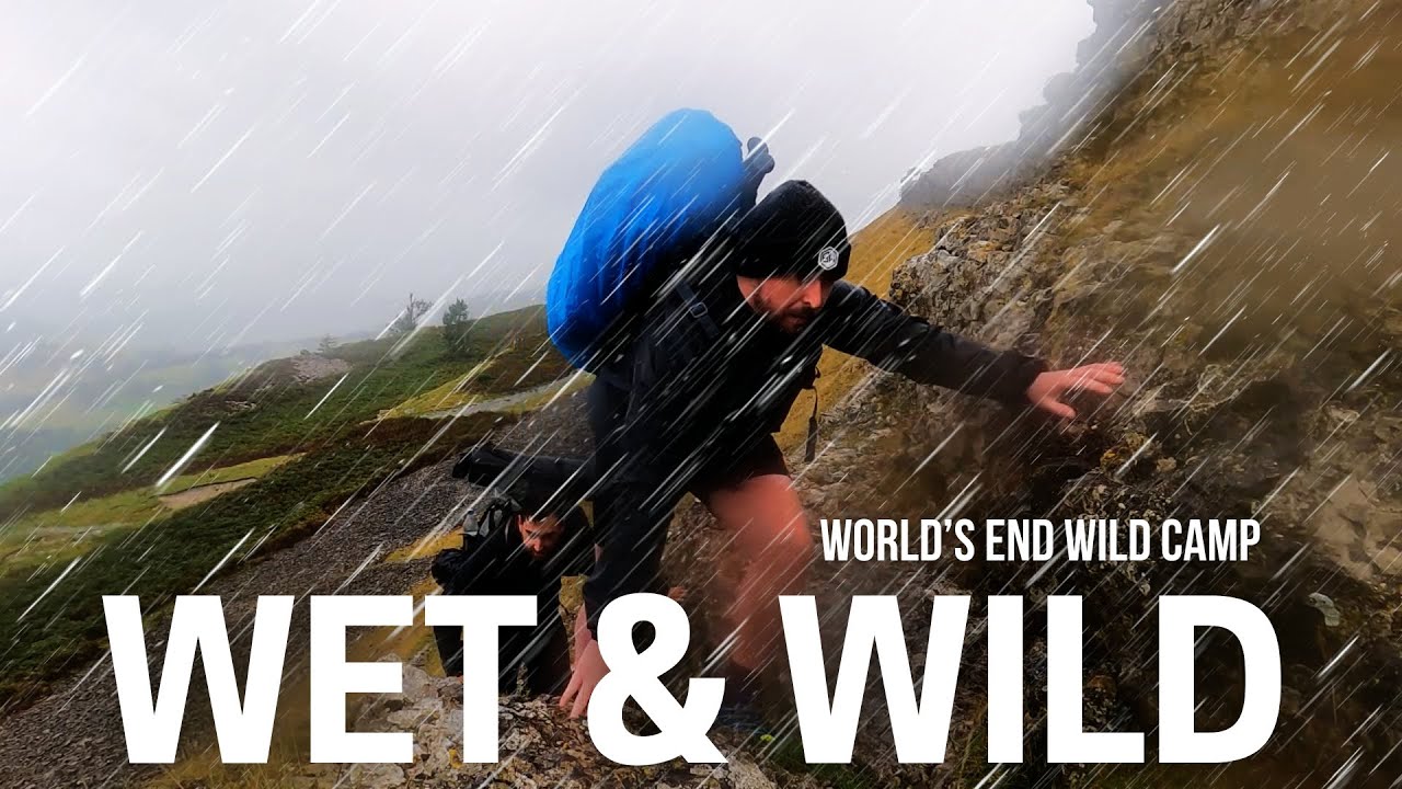 WET & WILD CAMP AT WORLDS END IN WALES