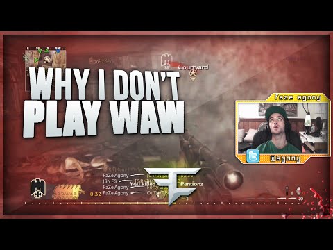 FaZe Agony: Why I Don't Play WaW... (Rages & Funny Moments)