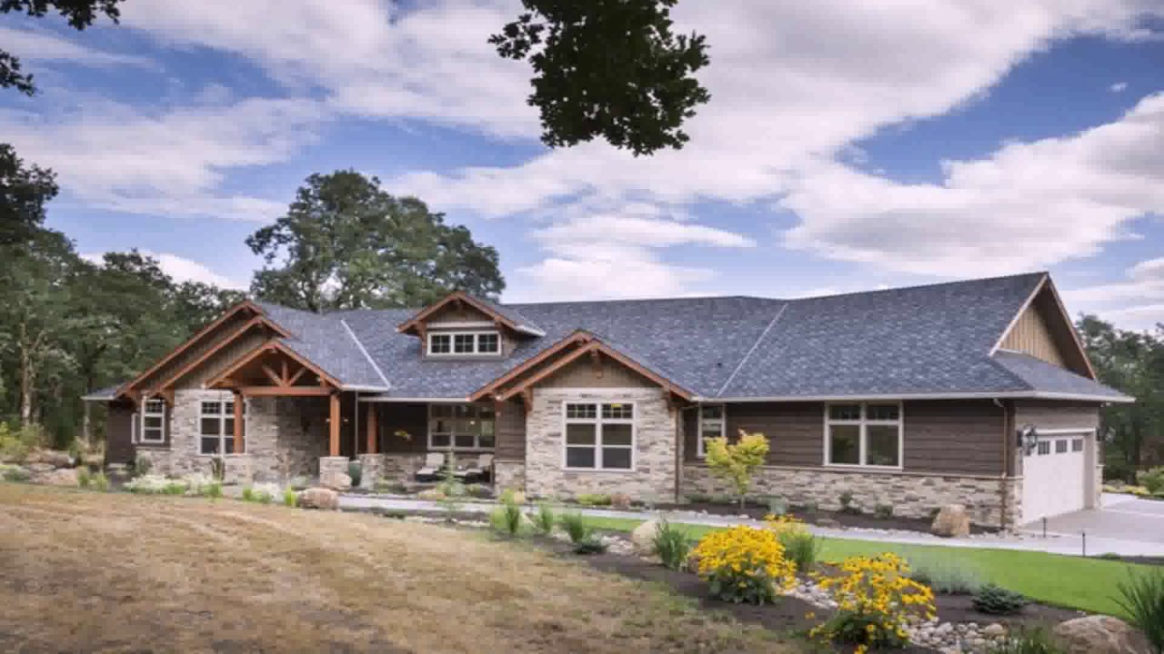 Turn Ranch  Style House  Into Craftsman  YouTube