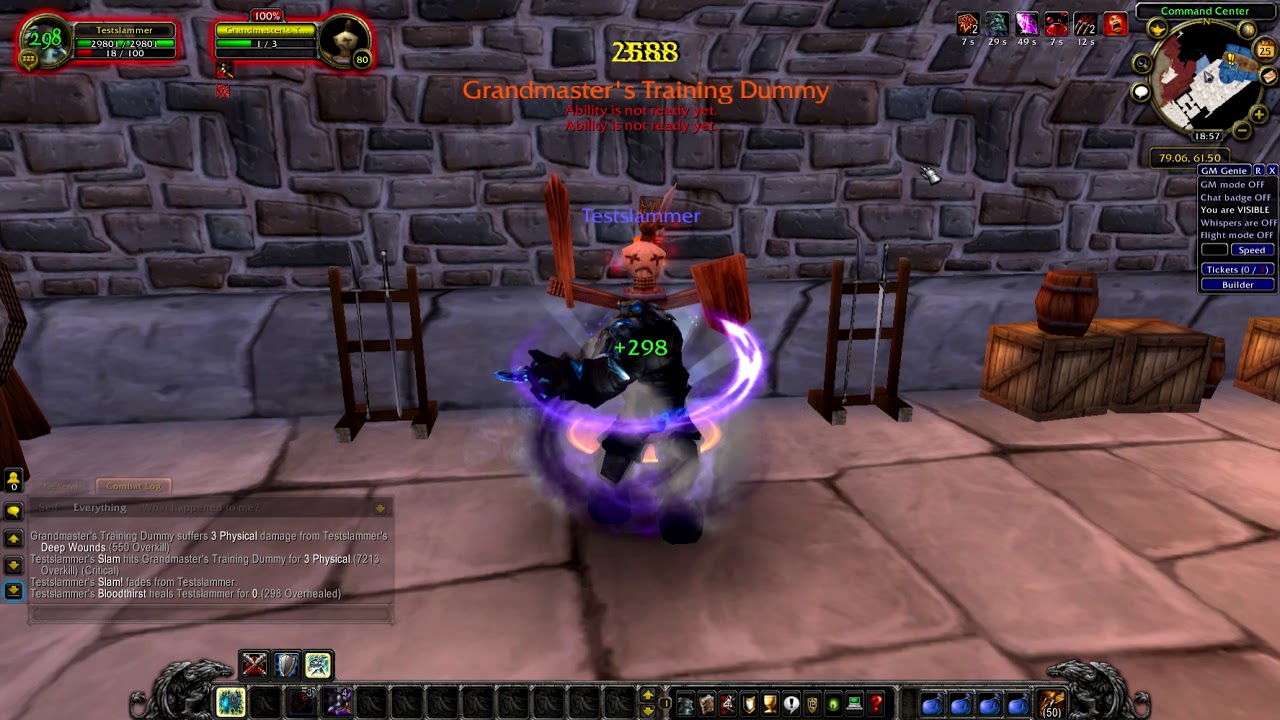 Warrior t10 Set bonus - Slam!