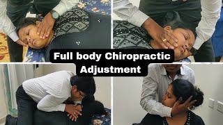 an Artist got full body Chiropractic Adjustment call 9354314216 trending viral c