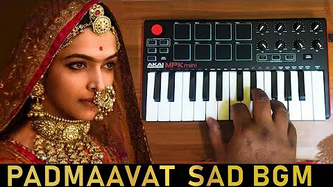 Padmaavat - Heart Breaking Sad Bgm | Cover By Raj Bharath | Ranveer Singh | Deepika Padukone |