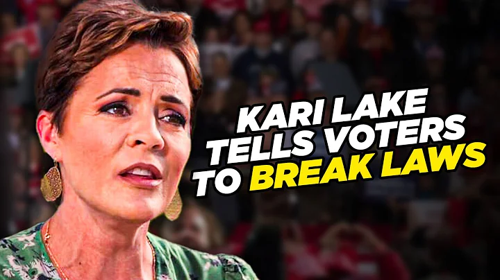 Kari Lake Suggests People Break The Law To Stop Ar...