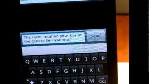Stock 2.1 Keyboard Review for Android OS (1/6)