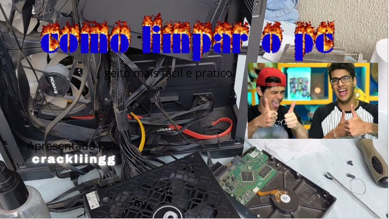 Como NÃO LIMPAR o SEU pc (dos outros pode sim)