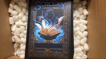 Unpacking my Sorcery: Contested Realm Kickstarter Pledge! Beautiful Packing Peanuts