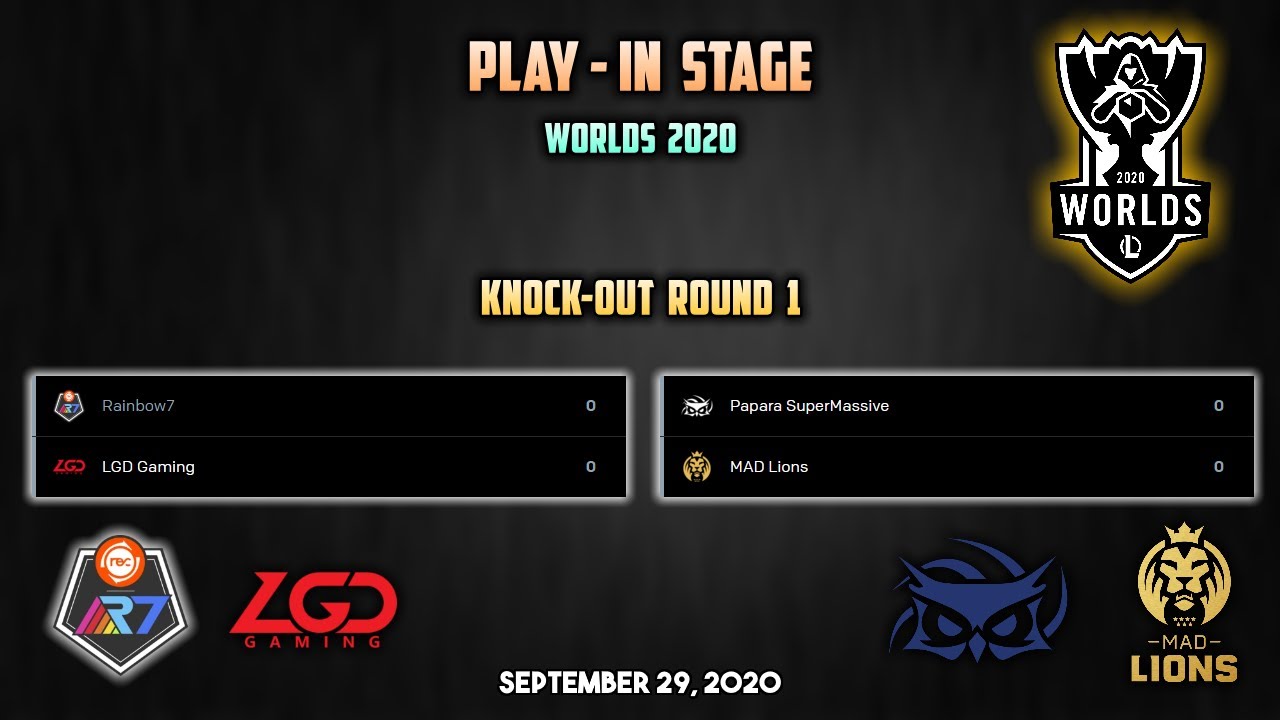 Worlds 2020 Live-View | Play-Ins: Knockout Round 1 (MAD vs. SUP)