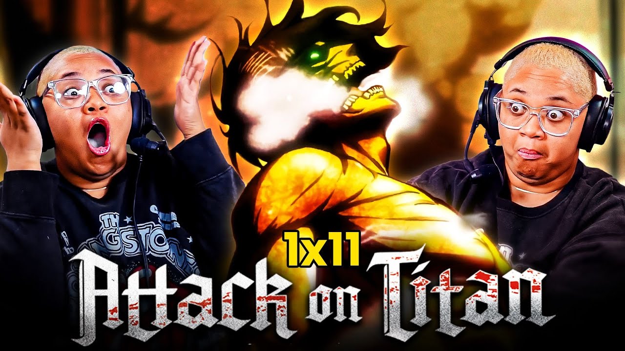 *Anime Noob* MY FIRST ANIME EVER! | Attack on Titan 1x11 | Reaction