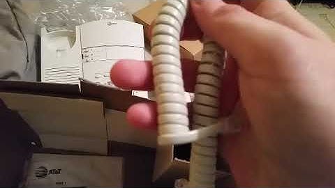 Unboxings Of The AT&T/Lucent Technologies 135 & 906 Phones & BellSouth 1129 Microcassette Ans. Sys.