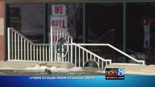 Storage unit burglary may be inside job