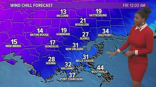 Arctic air arrives tonight