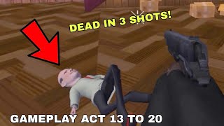 I KILLED HIM IN 3 SHOTS!. Scary Neighbor Prank Games 3D. Gameplay (Act 13 to 20) screenshot 3