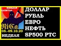 Недельный анализ.Позиции COT CFTC,позиции на ММВБ,нефть,курс доллара,курс рубля,евро,золото,DXY