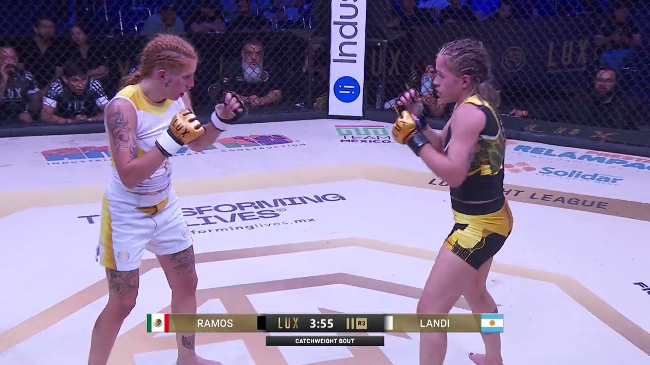 Hanna Ramos vence a Sofía Landi por decisión unánime | Lux 051