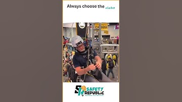 Switch Point Harness: A Game-Changer for Fall Protection & Rescue?  #safety #healthandsafety