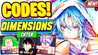 ⚠️New⚠️ ALL WORKING CODES For Anime Dimensions Simulator 2024 - Roblox Anime Dimensions Codes