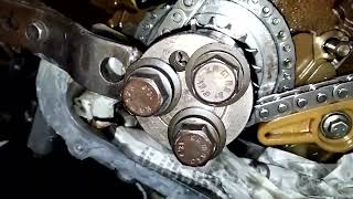 timing chain marking T6 ford ranger 2.2 #mechanic #engine #rebuild #fypシ゚viral