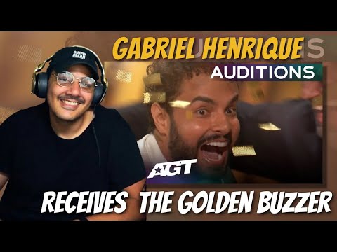 Gabriel Henrique's High Notes Earns AGT 2023 Golden Buzzer | Our REACTION
