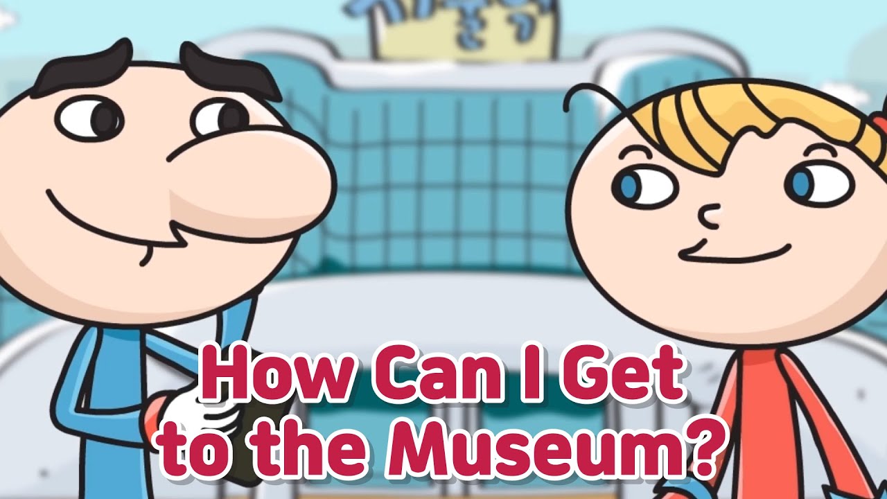 How Can I Get to the Museum?ㅣEnglish Conversationㅣ상황극ㅣ영어대화ㅣ기초영어ㅣ유아 초등 영어