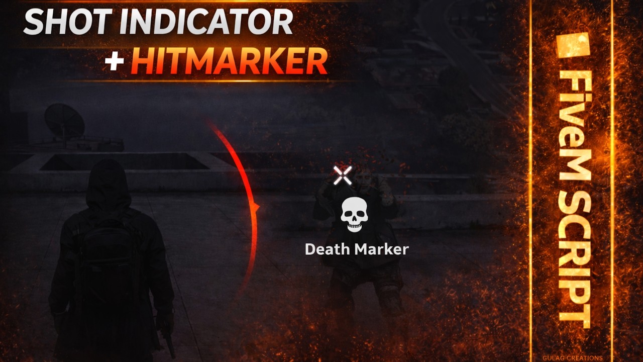 Gulag Hitmarker – Hitmarkers, directional damage & death marker | FiveM ...
