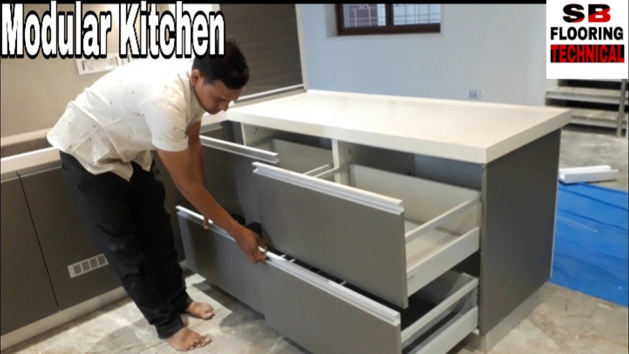 Modular Kitchen plan 2021 | Modular Kitchen trolley Design ...