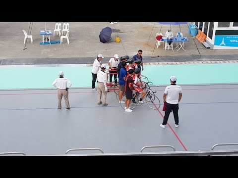 제47회 문광부장관기 전국학생사이클대회 남중단체추발 순위결정전 금성중:의정부중