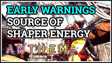 Locate Source of Shaper Energy Early Warnings Anthem