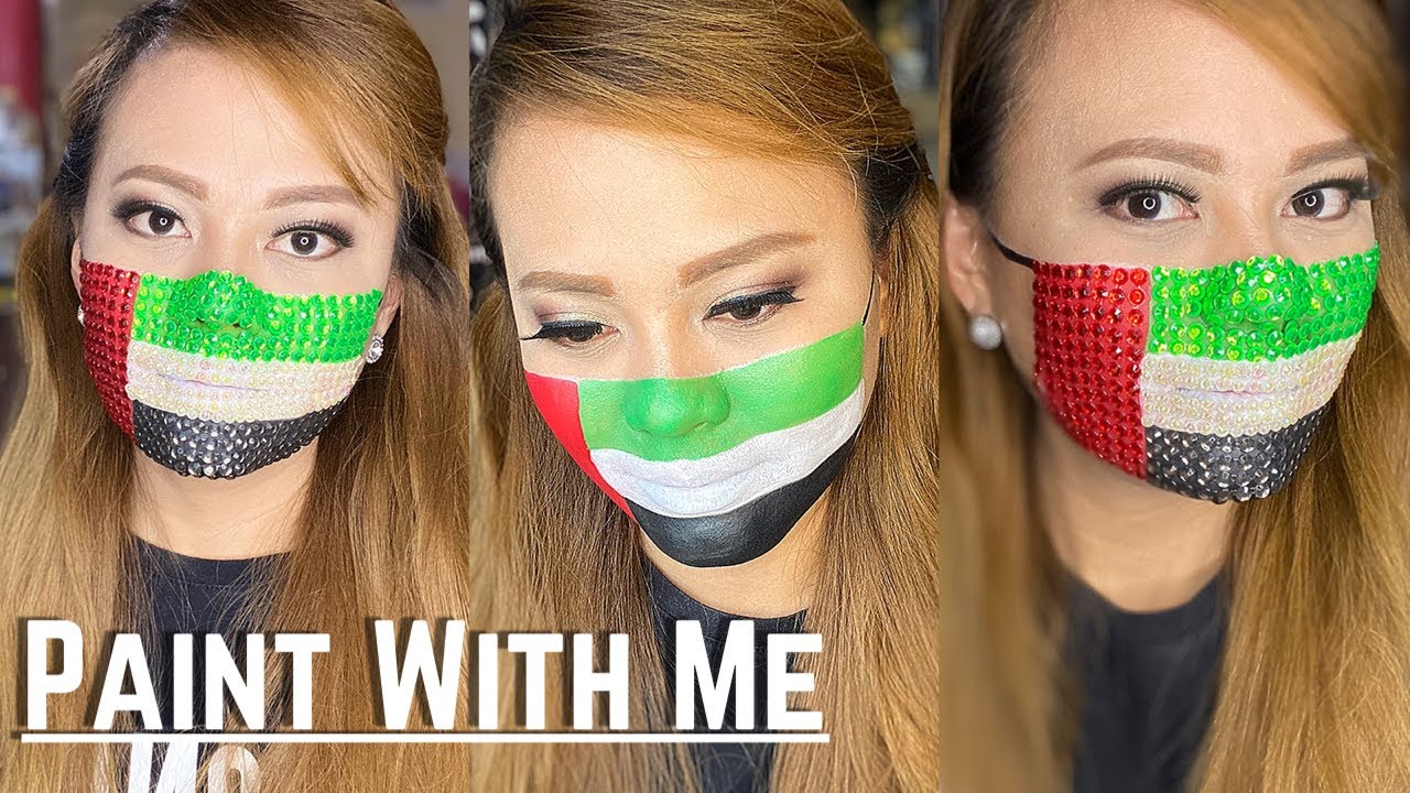 National Day UAE-December 02, 2020 Face Painting-Inspired | 
