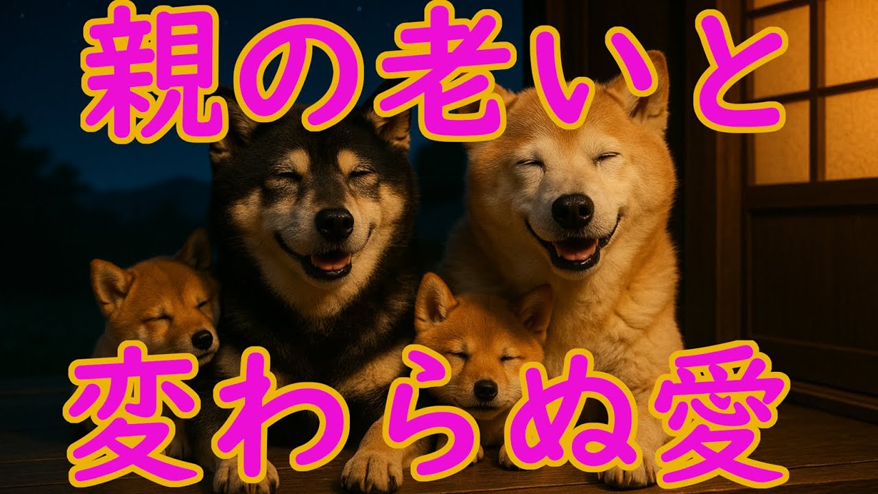 親の老いと、変わらぬ愛。