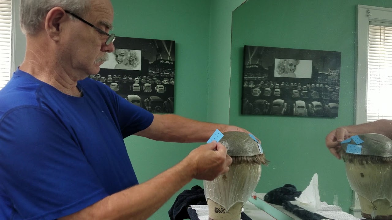 OMG!! I've torn my skin base hair piece , men's hair replacement,So I,ve got to fix it