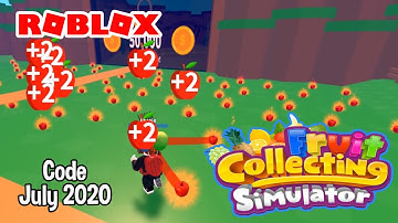 Roblox Fruit Collecting Simulator Code July 2020