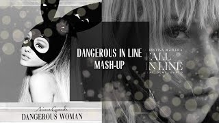 Dangerous In Line: Ariana Grande x Christina Aguilera, Demi Lovato [MASH-UP]