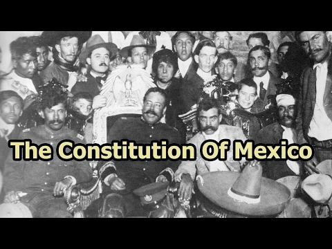 この日-1917年2月5日-メキシコ憲法が批准された