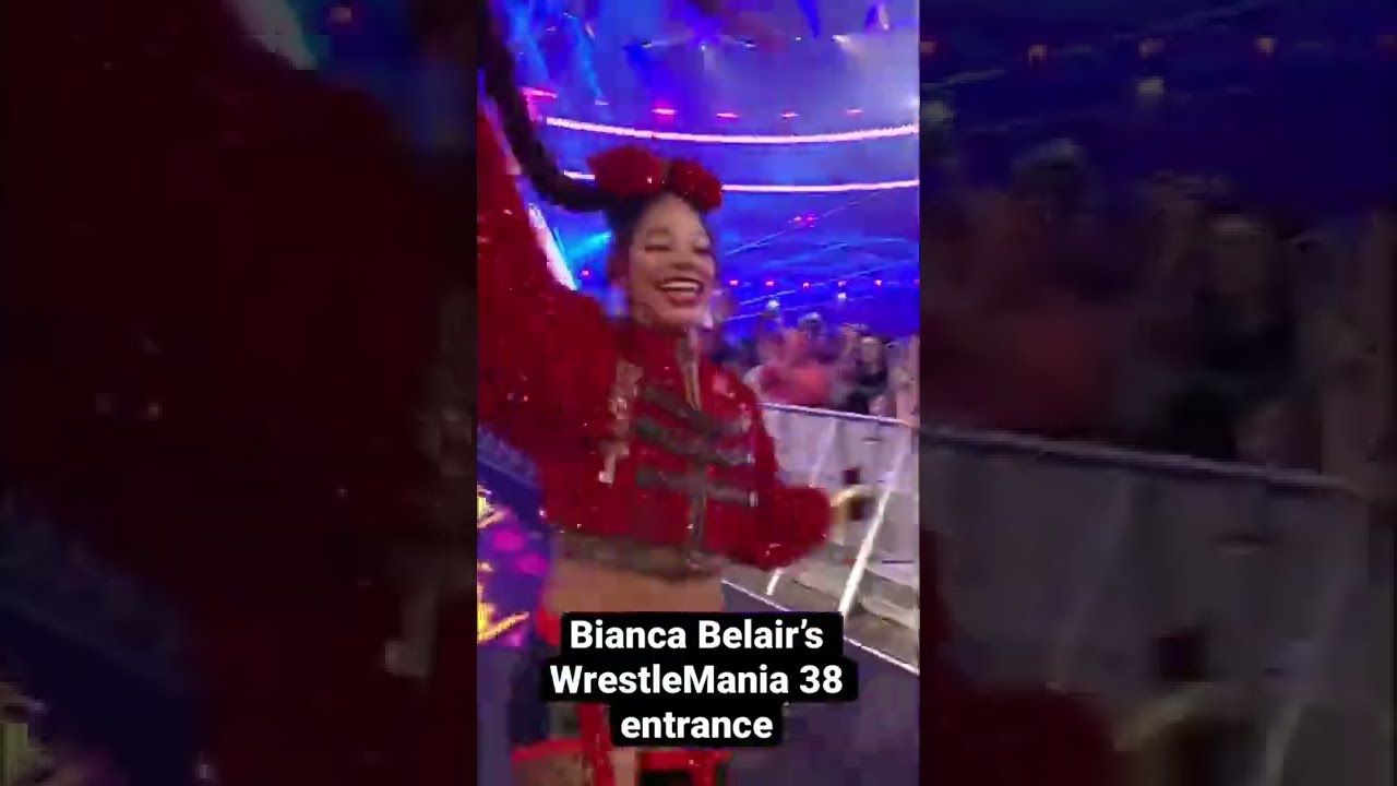 Bianca Belair's WrestleMania 38 entrance #Short - WWE