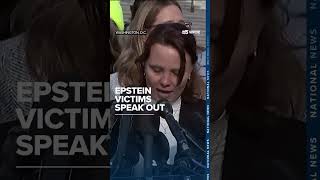 Epstein victims speak out
