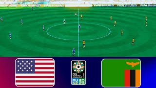 FIFA 23 - USWNT vs. ZAMBIA | May 20, 2024 | FIFA Women's World Cup 2023 | PS5 Simulation