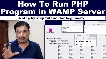 How To Run PHP Program in WAMP Server