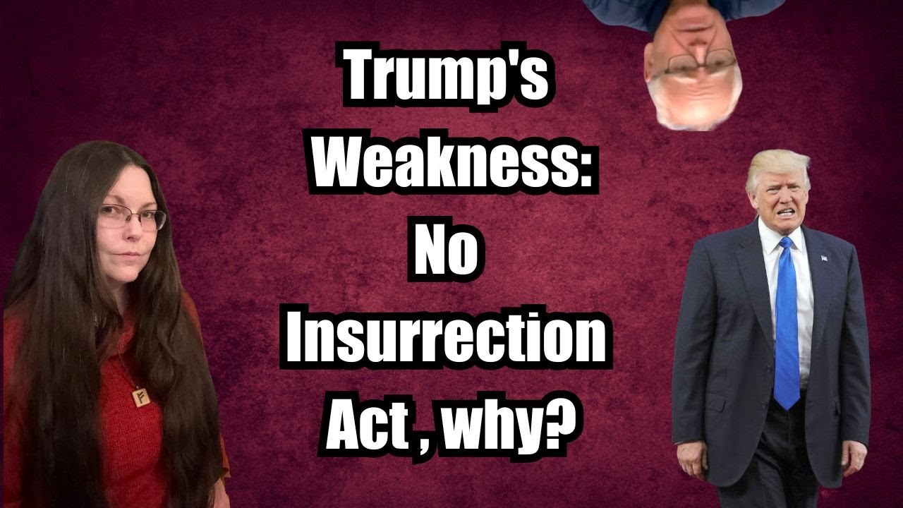 Anti-ICE Chaos in Minneapolis: Trump's Weak Response - No Insurrection Act, Why?