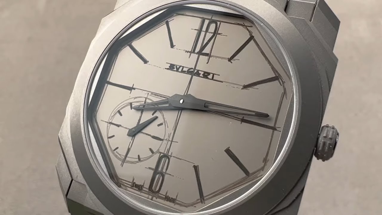 Bulgari Octo Finissimo SKETCH Dial 10th Anniversary Edition 103672