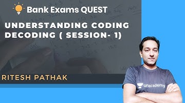 Understanding Coding Decoding ( Session- 1) | Target Bank Exams | Ritesh Pathak